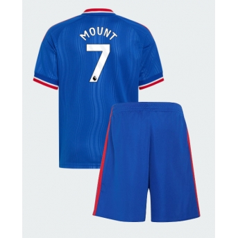 Manchester United Mason Mount #7 Maglia Gara Trasferta Repliche 2026-27 Bambino Maniche Corte